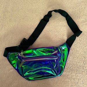 Iridescent Fanny Pack, plus size